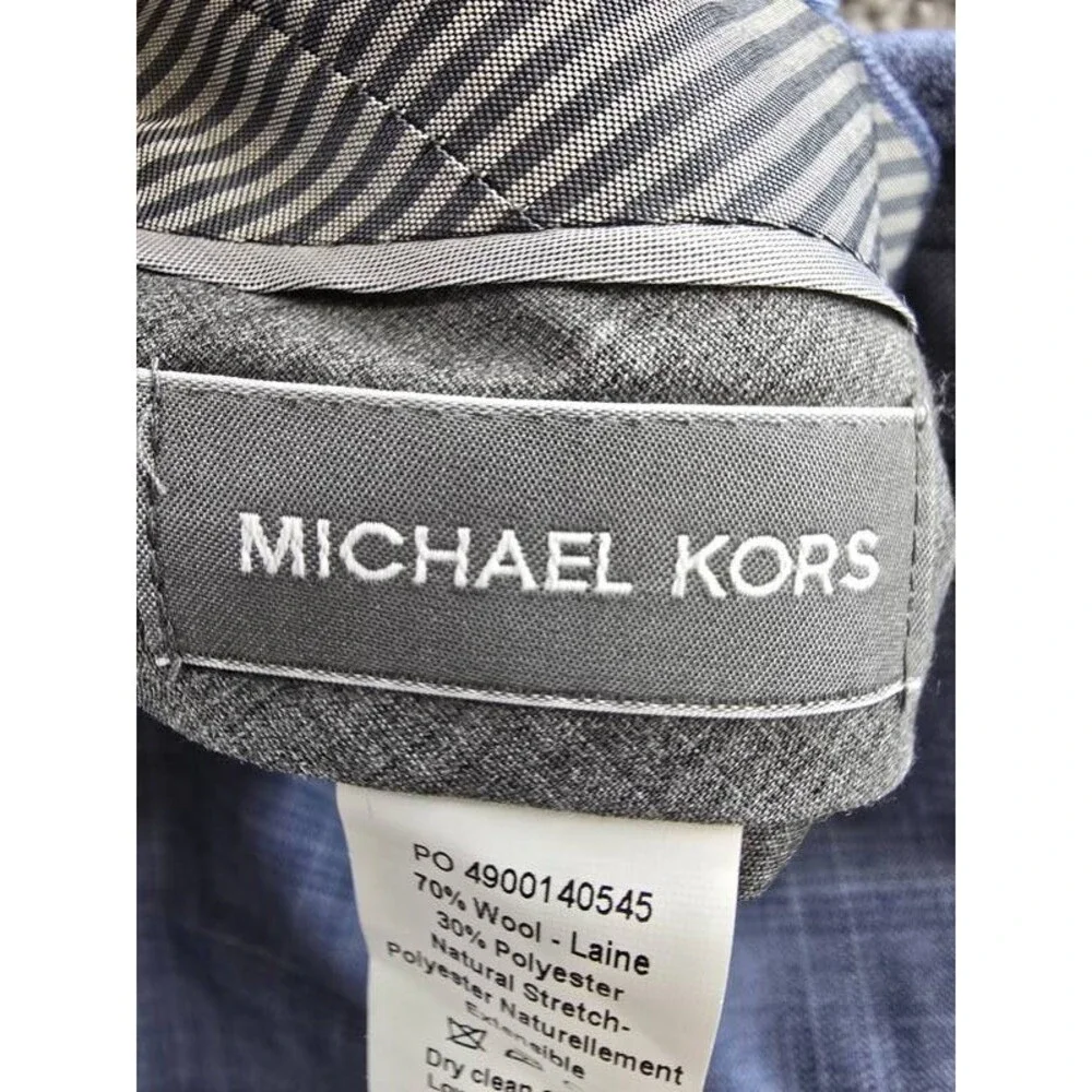 Michael Kors Classic Fit Wool Blend Suit Separates Pants Men's 40W x 34L Denim